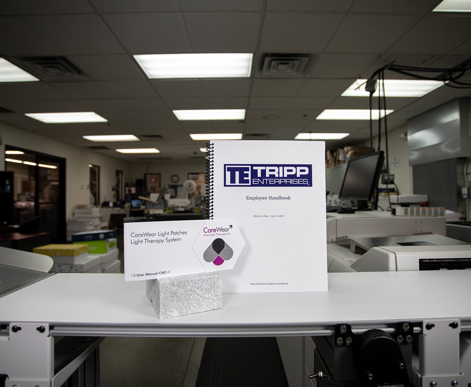 manufacturing handbook and card