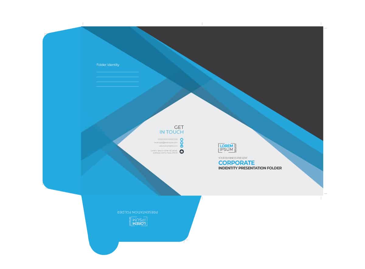 Custom Presentation Folder Features