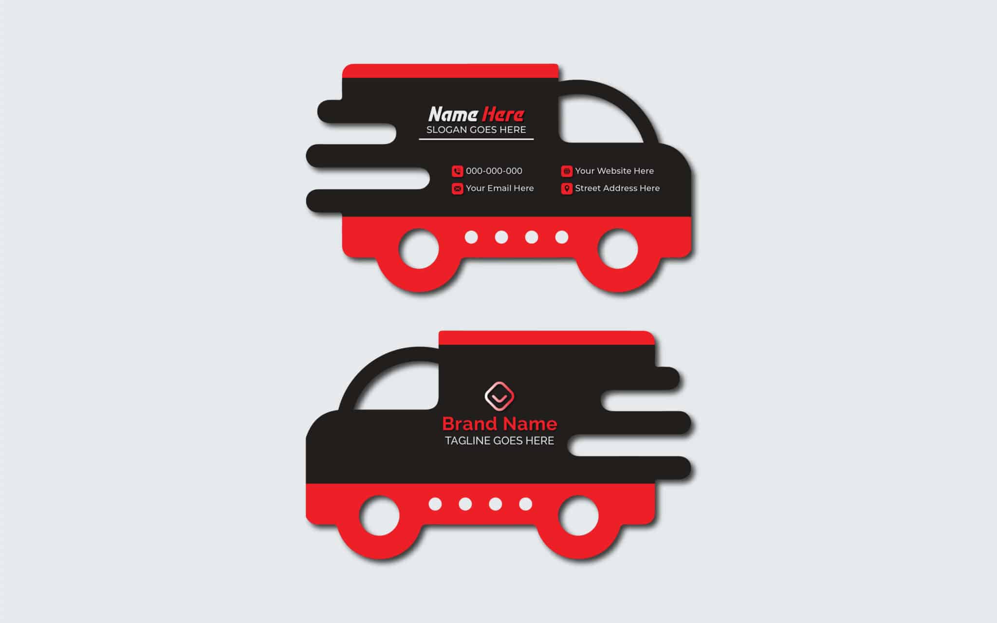 what is a die cut business card