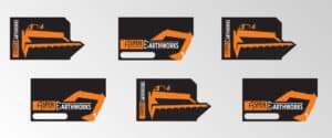custom die cut business cards