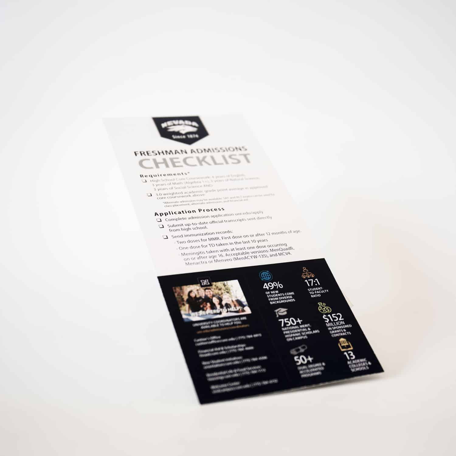 Our Rack Card Printing Services